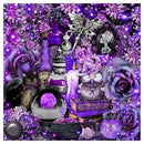 5D DIY Full Drill Diamond Painting Purple World Cross Stitch Embroidery Kit