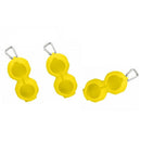 Golf Ball Cover Silicone 8-Shape Sleeve Protective Keyring Sport Accessorie S8D6