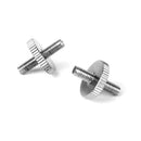 2Pcs Mandolin Guitar Bridge Posts Height Adjustment Screws