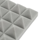 Charcoal Acoustic Foam Tiles Soundproofing Foam Panels Studio Sound Padding X1A8