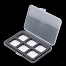 100% Waterproof Fly Box 6 Compartments Foam Fly Fishing Box Flies Lure Tackle