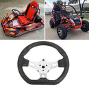 Universal 3-Spoke Steering Wheel for Go Kart Go Cart Scooter Karting Balance Car