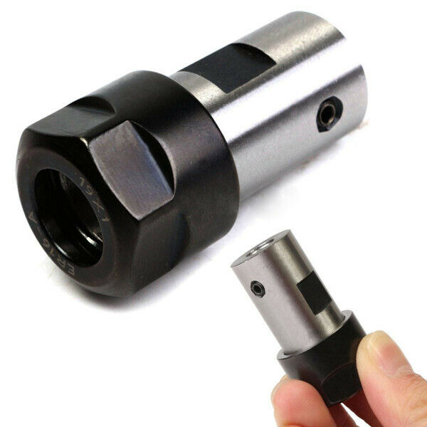 10Pcs Er16 Spring Collet + Motor Shaft 8Mm Extension Rod Holder Cnc Milling U7N1