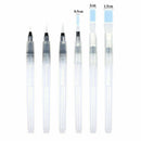 6pcs/kit Water Color Brush Refillable Pen Watercolor Color Drawing Art Tools New