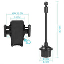 Generic Long Hose Car Cup Holder Cell Phone Holder 360 Degree Rotatable WHK
