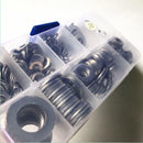580Pcs Stainless Steel Flat Washers For M2 M2.5 M3 M4 M5 M6 M8 M10 M12 Screws
