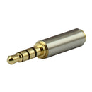 3.5mm Male to 2.5mm Female Jack Headphone Adapter Converter Converte Plug
