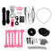 Exquisite 20Types Hair Styling Clip Hairpin Comb Band Twist Tool Bun Maker Rx Gw