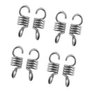 Set of 8 Hammock Spring Stainless Steel Heavy Duty Extension Spring Coil Porch