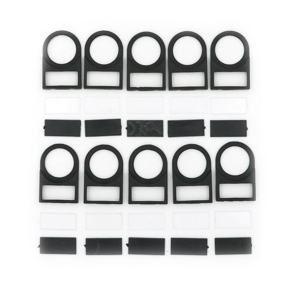 10Pcs Push Button Switch Panel Label Frame Mounting Size 22Mm ME