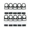 10Pcs Push Button Switch Panel Label Frame Mounting Size 22Mm ME