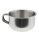 5 Pc Durable Stainless Steel Mens Barber Shaving Mug Bowl Soap Cup for Brush