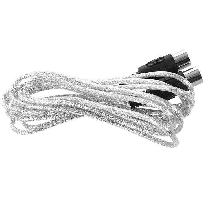 Newest 3 meter 10ft MIDI Extension Cable 5 Pin Plug Male To Male Connector
