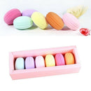 Beauty Sponge 6Pcs/Set Macarons Foam Cosmetics Makeup Blender - For Liquid