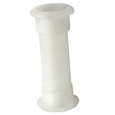 Thru-Hull Connector 3/4'' White for Transom Motorwell Livewell or Baitwell