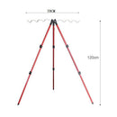 Telescopic Fishing Rods Holder Collapsible Tripod Stand Sea Fishing Pole Br