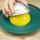 8pcs Aluminum Alloy Football Half Ball Cake Mould Easy Bake Pan DIY Baking Tool