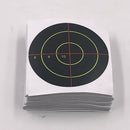 100pcs Shooting Targets Reactive Splatter Adhesive Paper Target 7.5cm