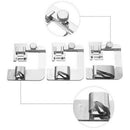 3x/set Domestic Sewing Machine Foot Presser Rolled Hem Feet for Brother Sin  Nw