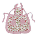 Rose Bud Grid Pattern Kitchen Cooking Apron Restaurants Home H3B6