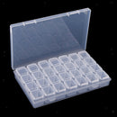 28 Grids Sheer Jewelry Nail Tip Mini Things Contianer Small Items Organizer
