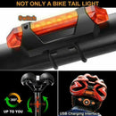 LED Bike Light Set Headlight Taillight USB Rechargeable Bicycle Lights Pretty