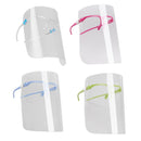 10Pcs Clear Safety Full Face Shield Goggles Visor Cap Kitchen Tool Reusable