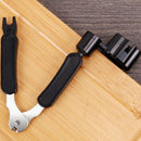 2 Pack Guitar String Winder and Cutter Tool Guitar Peg Winder Bridge Pin Pu E6N9