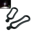2Pcs Black Rubber Band PVC Ring For T6 Led Headlight Bike Lamps Bicycle Hea A5O7