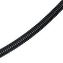 8mm Flexible PVC Corrugated Gas Tubing Pond Conduit Tube 7M Black I2P1