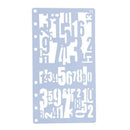 Theme Hollow Ruler A6 Page Template DIY Photo Album Draw Tool