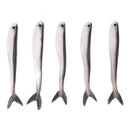 10pcs 80mm Soft Fishing Lure Minnow Saltwater Freshwater Worms Artificial BaME