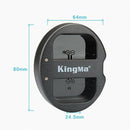 For Canon 5D2 5D3 5D4 70D 60D 80D 7D 5DR 5DS LP-E6 Dual Channel Battery Charger