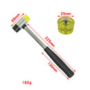 25mm Diameter Rubber Hammer Soft Mallet with Non Slip Grip Installation Tool
