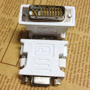 DVI-I 24+5 Pin DVI Male To VGA Female Video Converter Adapter For PC Laptop S Hn
