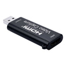 HDMI Capture Card USB 2.0 to HDMI Grabber Record Box for OBS Game Recording