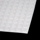 100PCS Door Self Adhesive Rubber Door Buffer Pad Feet Semicircle Bumpers N OZ
