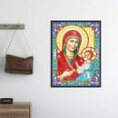 5D DIY Special Shape Diamond Painting Religious Embroidery Mosaic Craft Kit