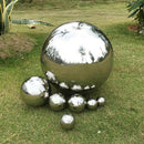 Stainless Mirror Garden Yard Patio Space Sphere Ornaments Gazing Balls 15cm
