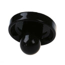 96mm Air Hockey Table Felt Pusher Mallet Goalies with 1pc 63mm Puck Black I2G7