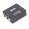 Composite AV CVBS 3RCA to HDMI Video Converter 1080p Upscaler with Power SKS