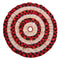 Christmas Cloth Cake Tree Skirt Home Outdoor Decor Plaid Carpet Floor Mat