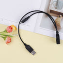 Micro USB Male To USB Female Host OTG USB Cable Y Splitter For Cell Phone  Z