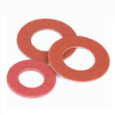 100pcs M2 M2.5 M3 Red Insulating Fiber Fibre Flat Washers Sealing Gaskets Kit