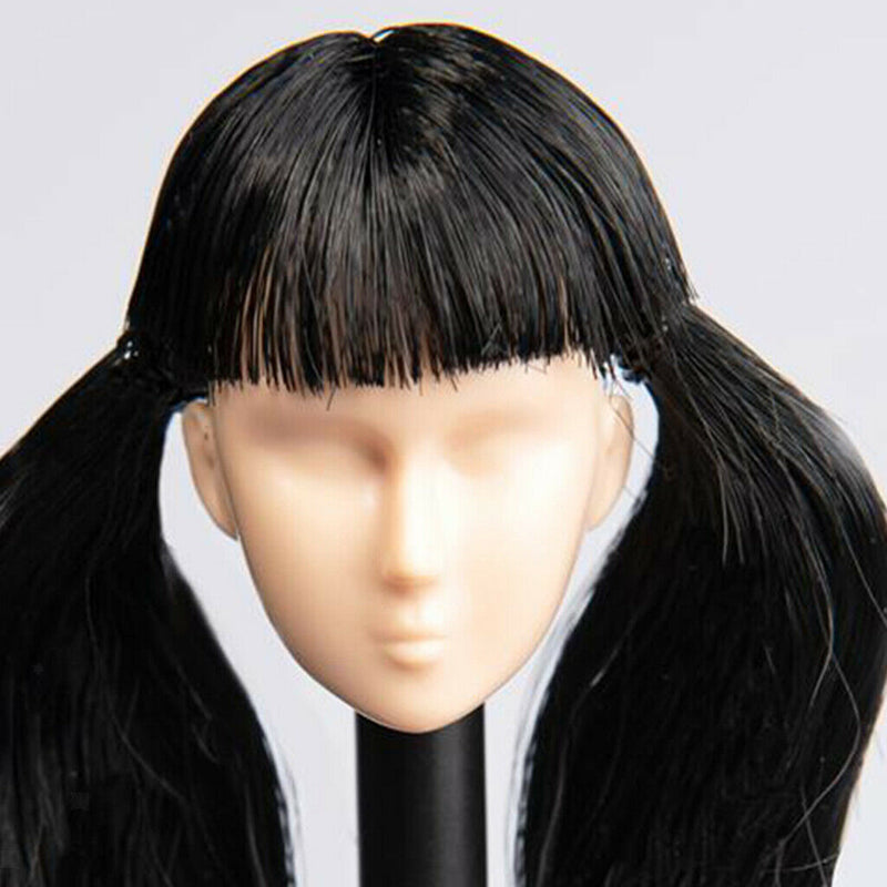 1/6 Makeup Headband w/ Hair for   Female 12inch Figures Accessories