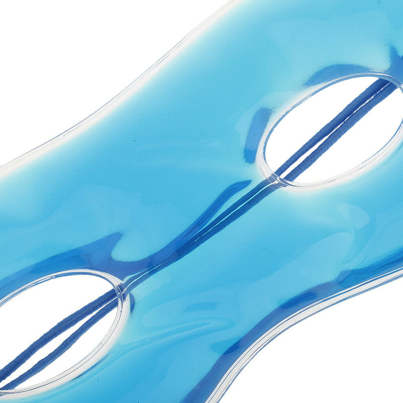 Ice Cold/Heat Treatment Sleep EyeMask Shade Cover Travel Relax Aid Blindfold