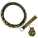 Comfy Durable Sunflower Steering Wheel Cover With Cute Sunflowers Key Ring