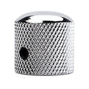 3pcs Professional Chromed Metal Guitar Tone Volume Knob
