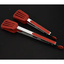 New Salad Tongs Silicone BBQ Cooking Food Serving Utensil Salad Tong 10.63"