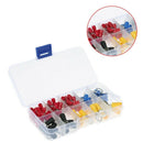 102PCS 10Kinds RV Ring Terminal Electrical Crimp Connector Kit Set with Box N1E7